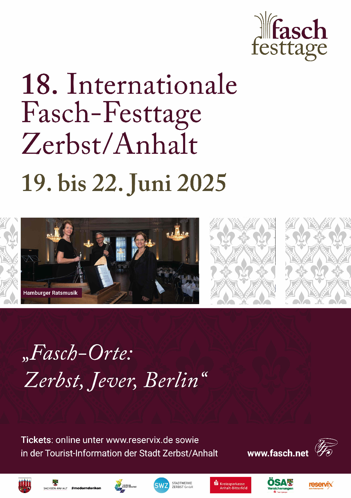 Info-Flyer zu den Festtagen